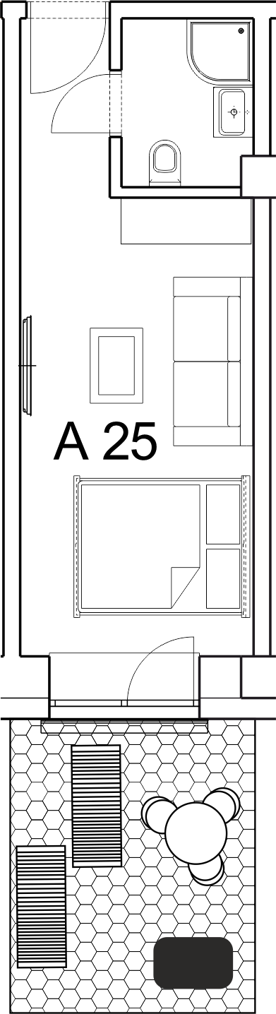 Apartman A 25