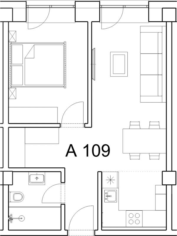 Apartman A 109