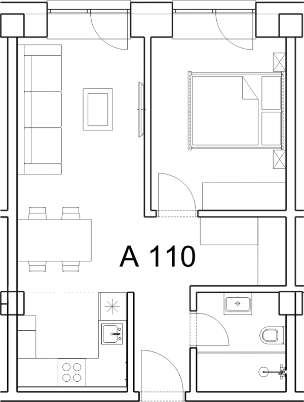 Apartman A 110