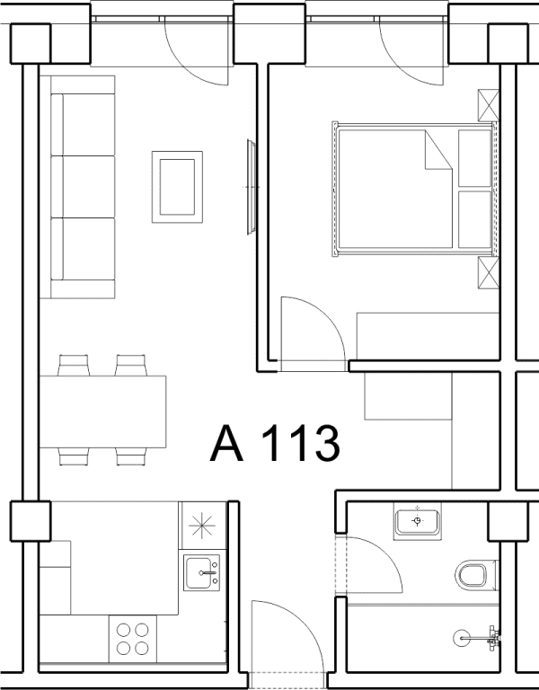Apartman A 113