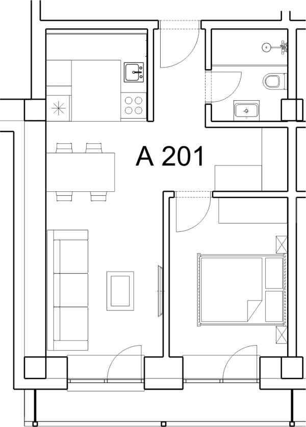Apartman A 201