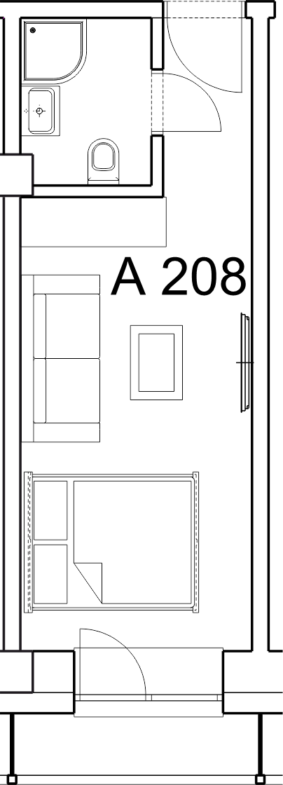 Apartman A 208