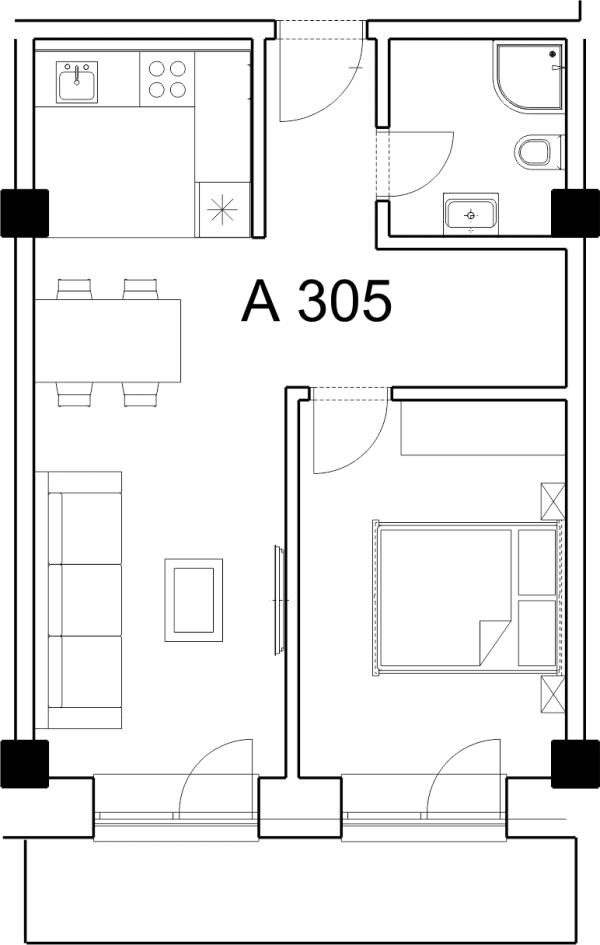 Apartman A 305