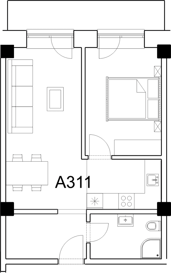 Apartman A 311