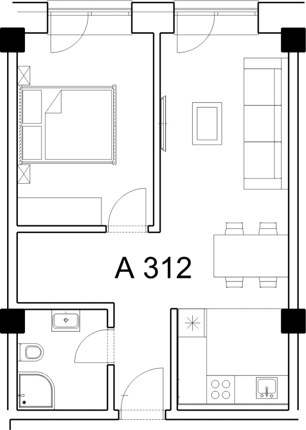 Apartman A 312