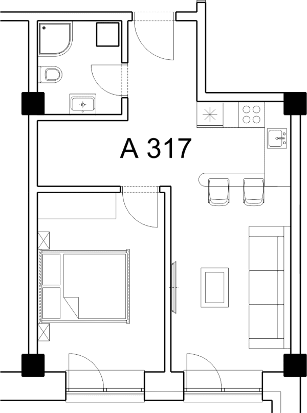 Apartman A 317