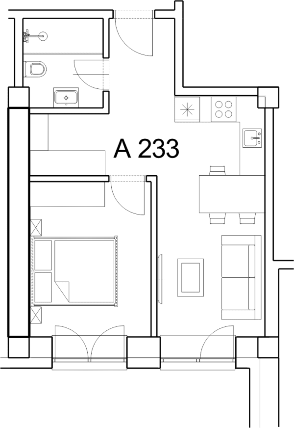 Apartman A 233