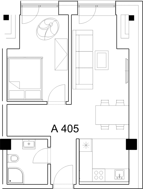Apartman A 405