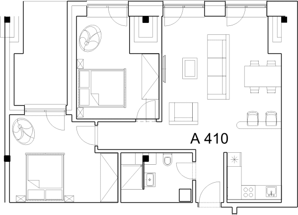Apartman A 410